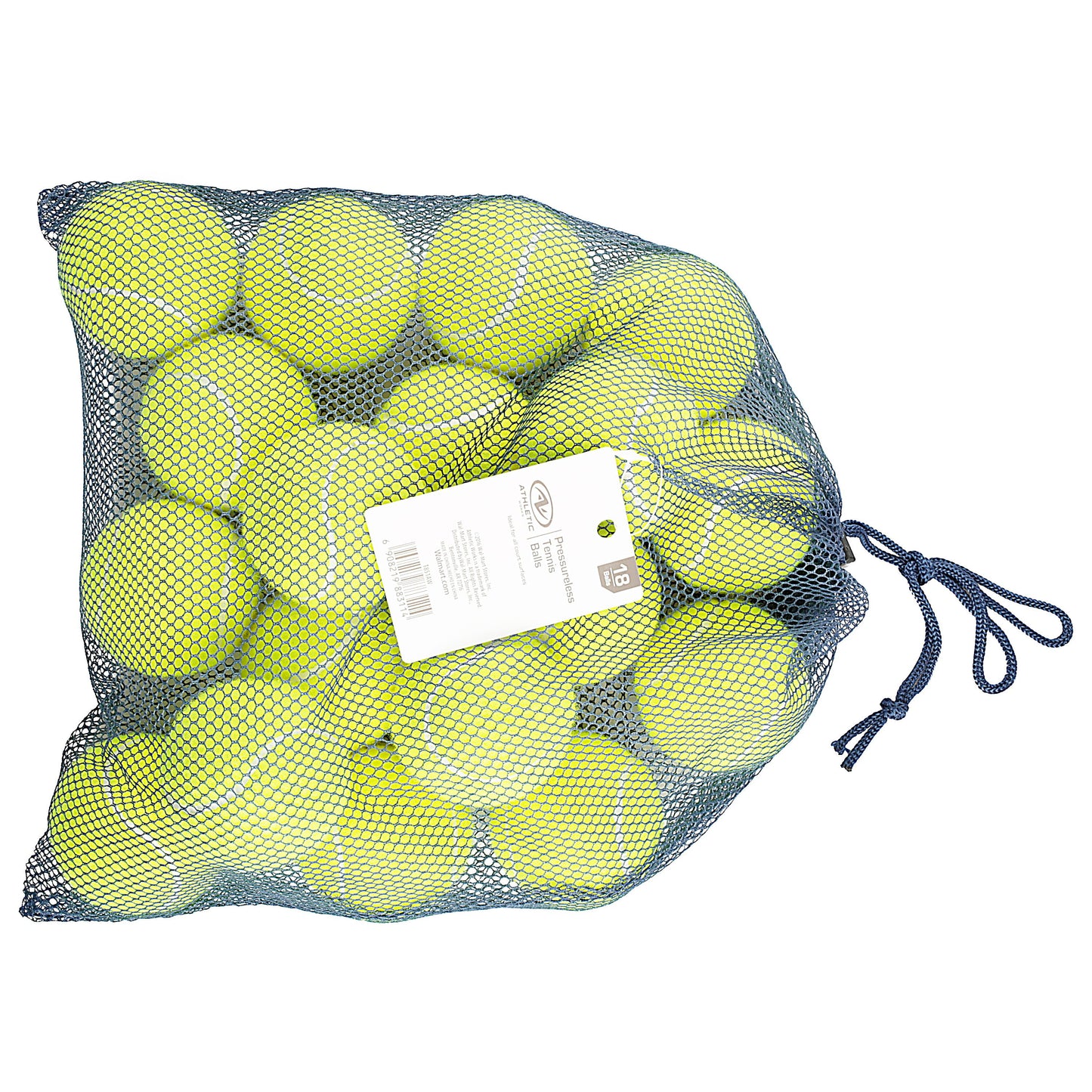 Pressureless Tennis Balls, 18-Pack, Training & Dog Play
